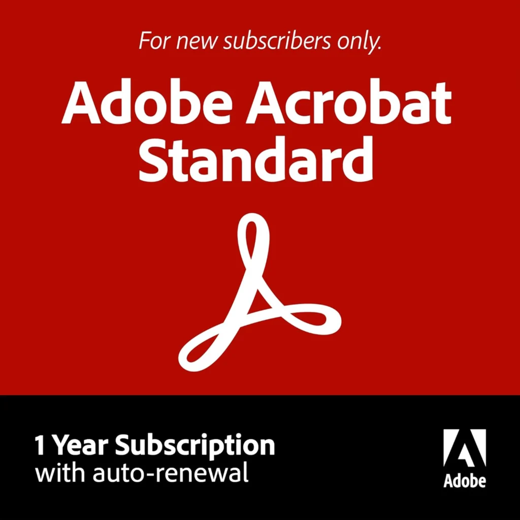 Adobe Acrobat Standard software licence