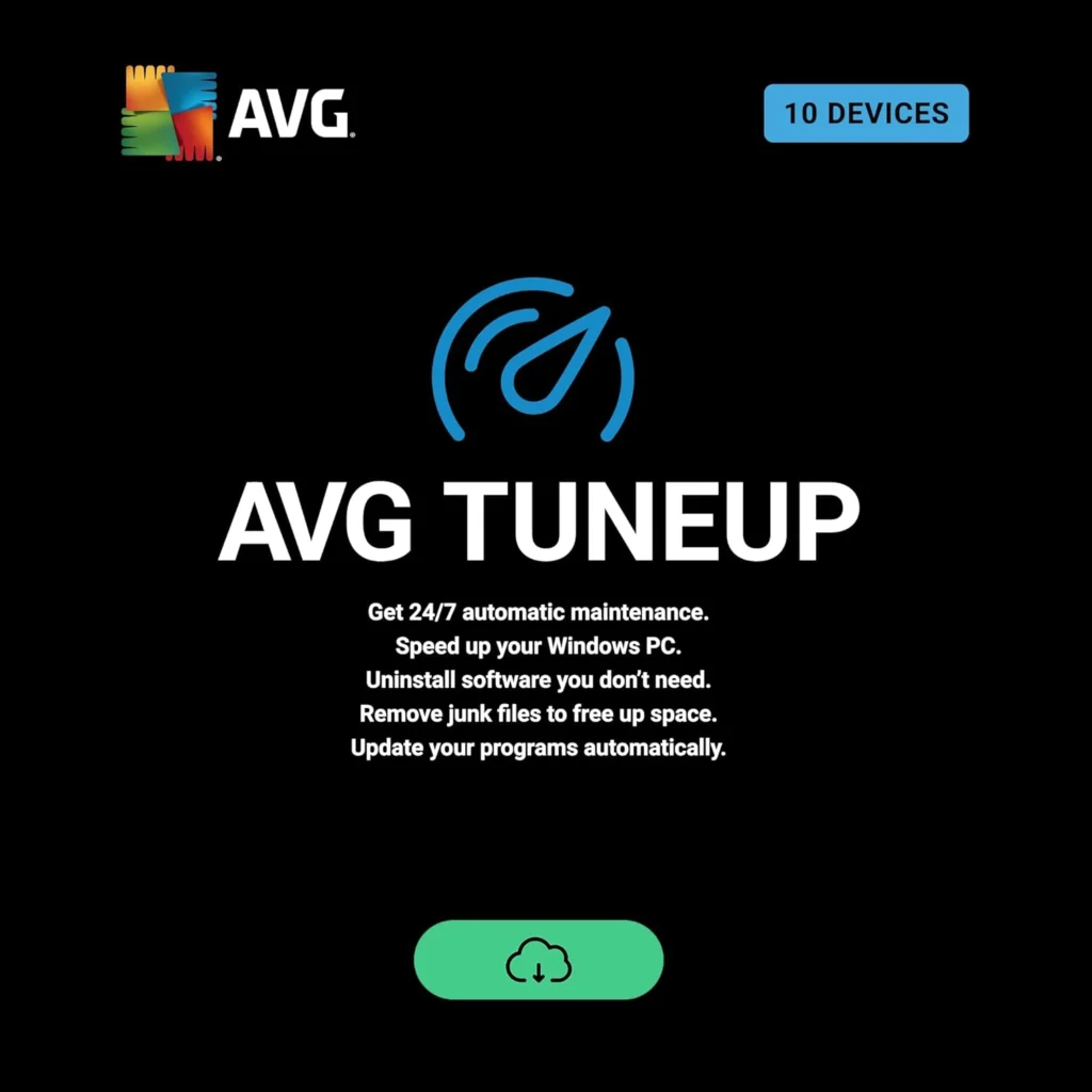 AVG TuneUp 2025 software licence