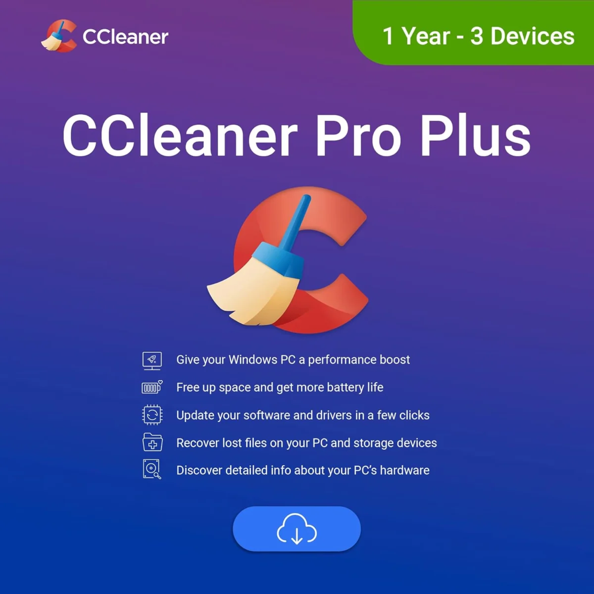 CCleaner Pro Plus 2025 software licence