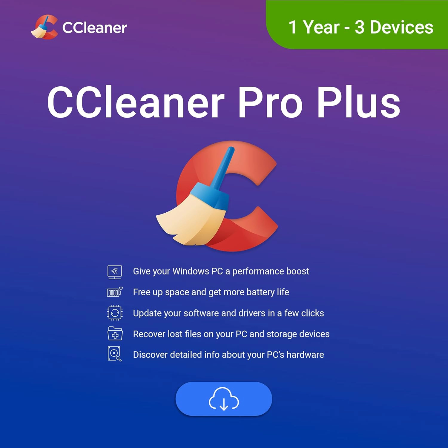 CCleaner Pro Plus 2025 software licence