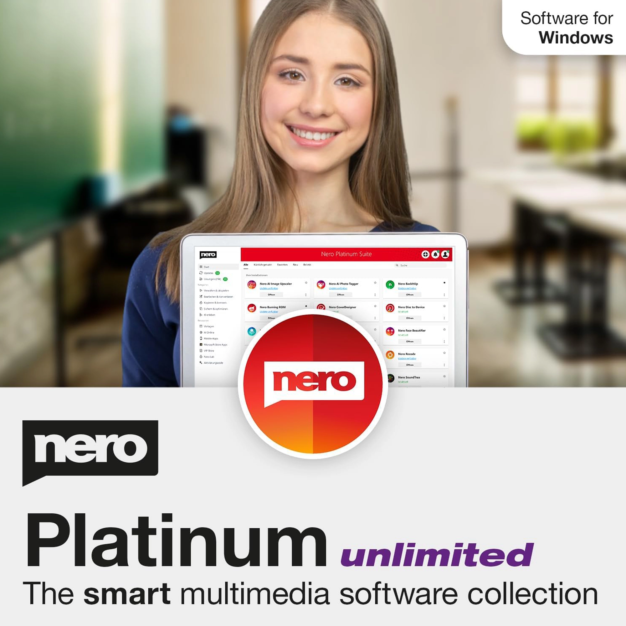 Nero Platinum Unlimited software licence