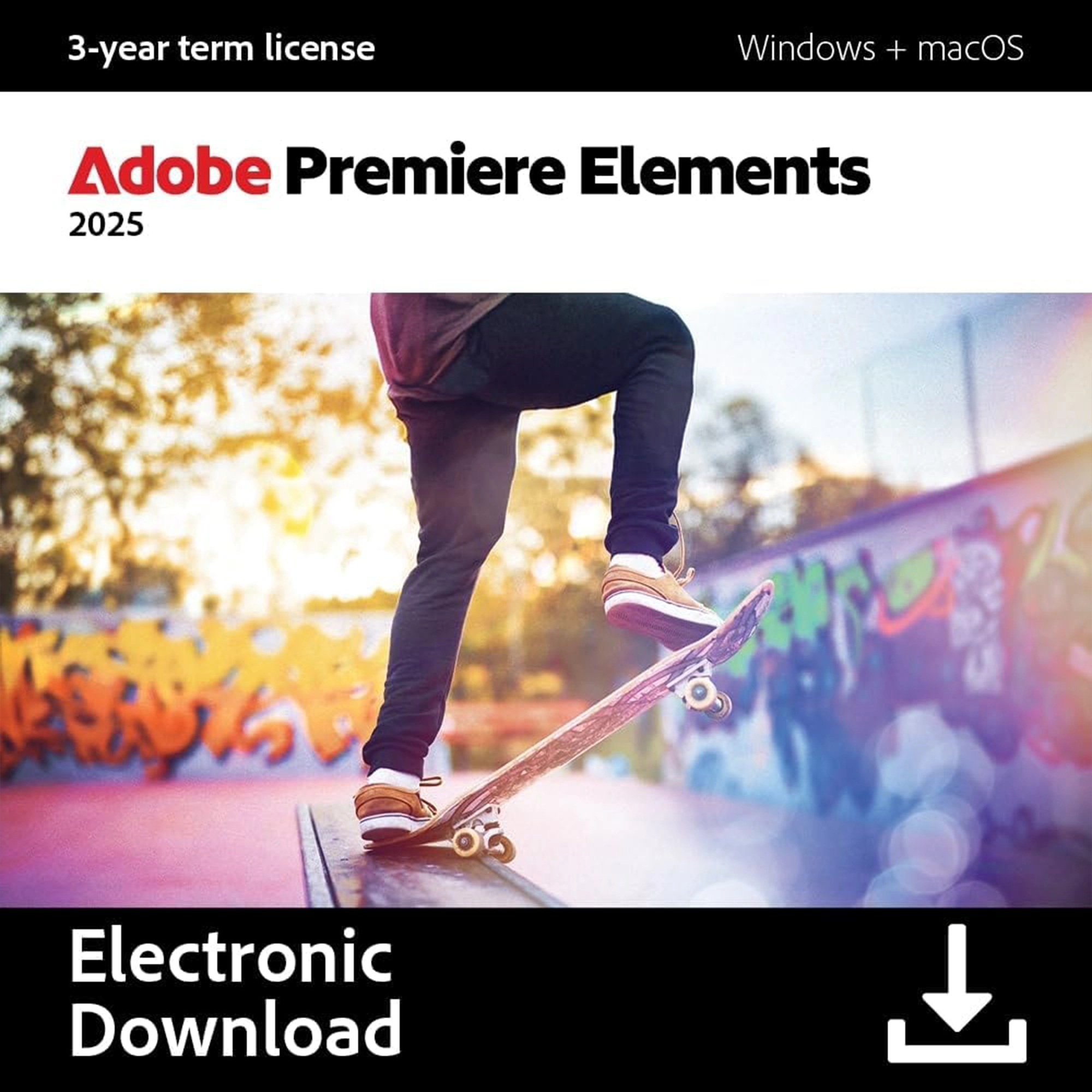 Adobe Premiere Elements 2025 software licence