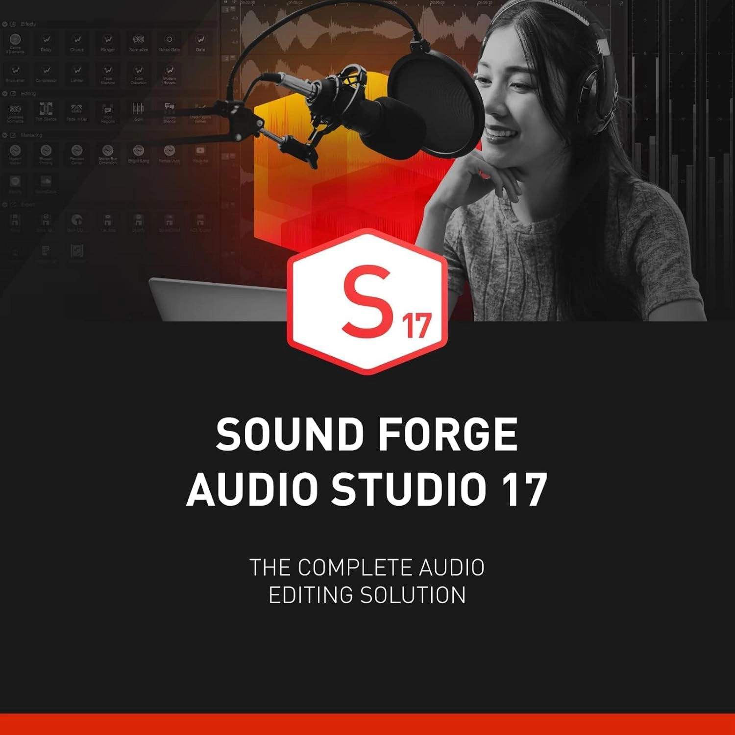SOUND FORGE Audio Studio 17 software licence
